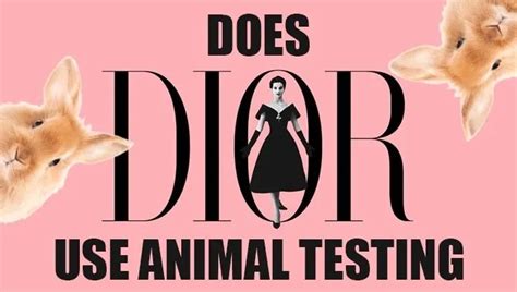 dior make up getest op dieren|does Dior do animal testing.